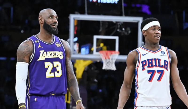 詹姆斯此前3场47中27命中率57.4%,今日投篮17中7命中率41%